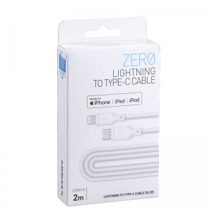 MOMAX Zero USB-C to Lightning 連接線 (2米) DL38