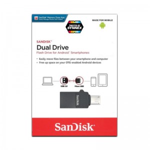 SanDisk Dual Drive Micro USB OTG USB 2.0 隨身碟 (64GB)