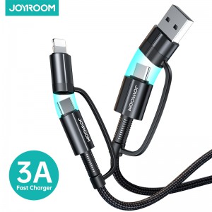 Joyroom-4in1多功能數據線1.2m